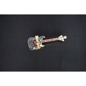 Hard Rock Cafe Atlanta 2000 Every 1000 Years We Rock Hard Guitar Pin Souvenir